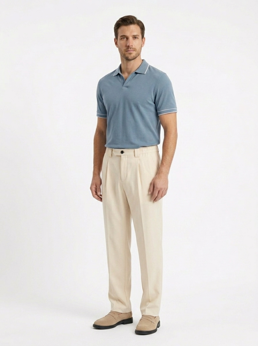 The Tencel Trouser — Drape Straight