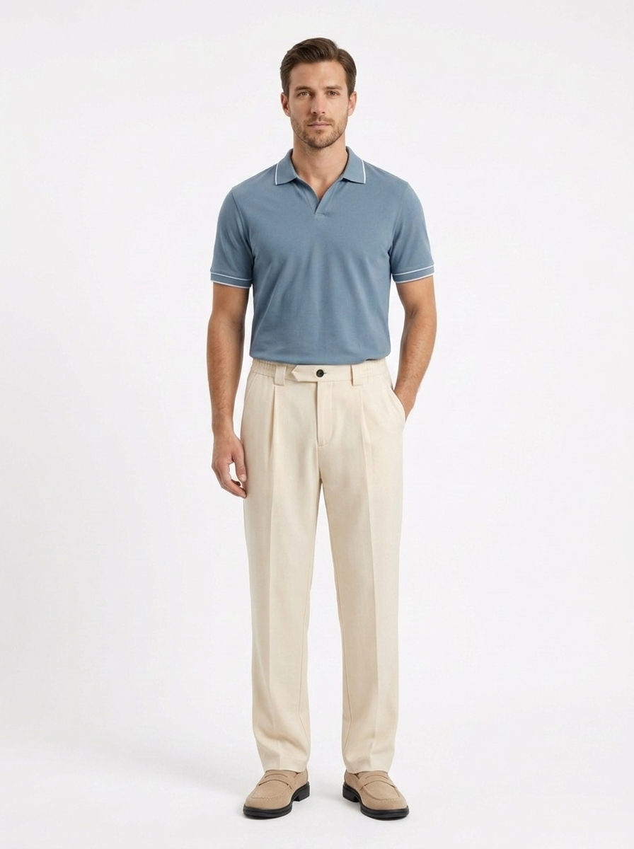 The Tencel Trouser — Drape Straight