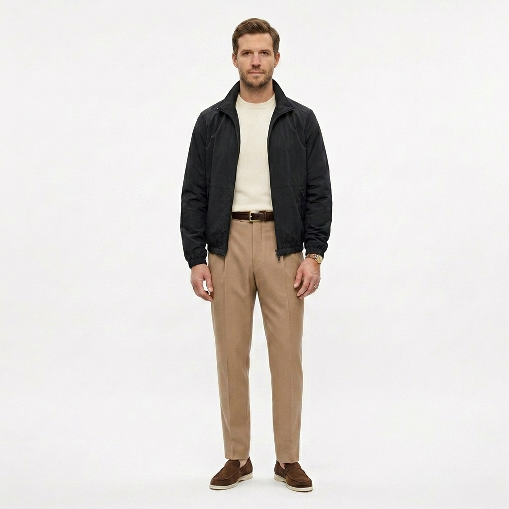 The Field Jacket — Stand Collar Zip