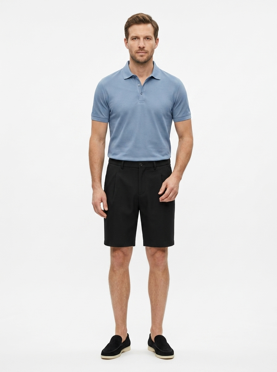 The Tailored Short — Slim Straight