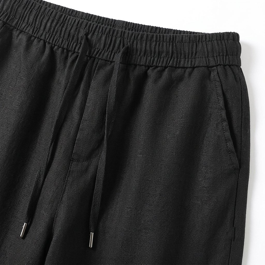 The Pure Linen Trouser — Straight Cut
