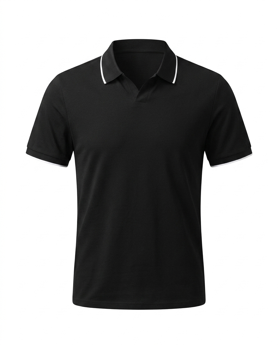 The Pique Polo — Mercerized Cotton