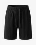 The Linen-Look Short — Elastic Waist