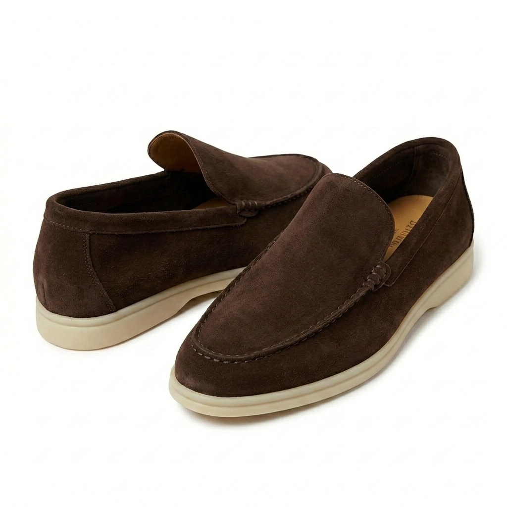 LeFu Shoes Large Lazy Men's Shoes - With Box