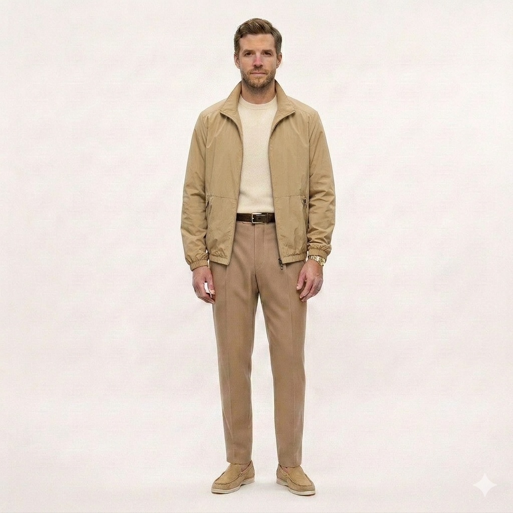 The Field Jacket — Stand Collar Zip