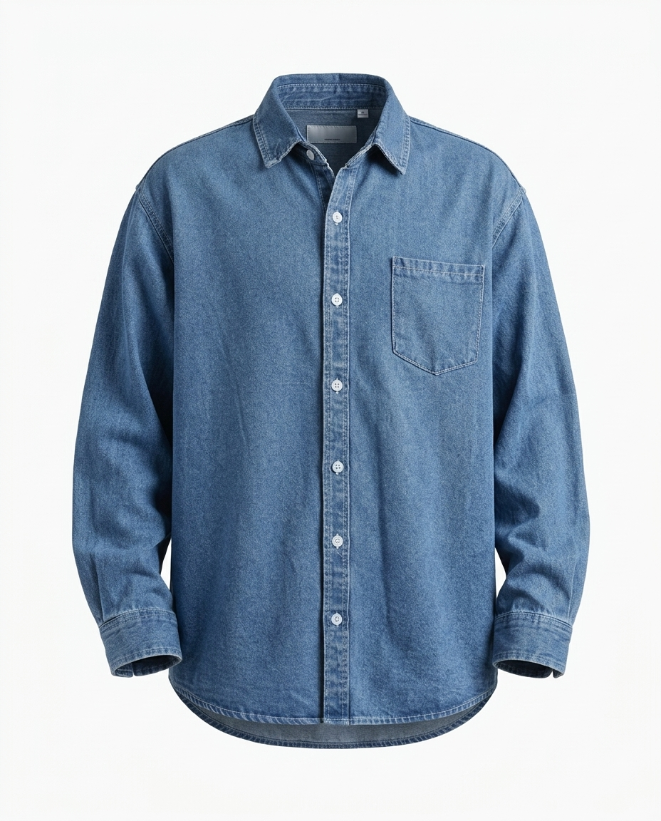 The Denim Overshirt — Japanese Cut