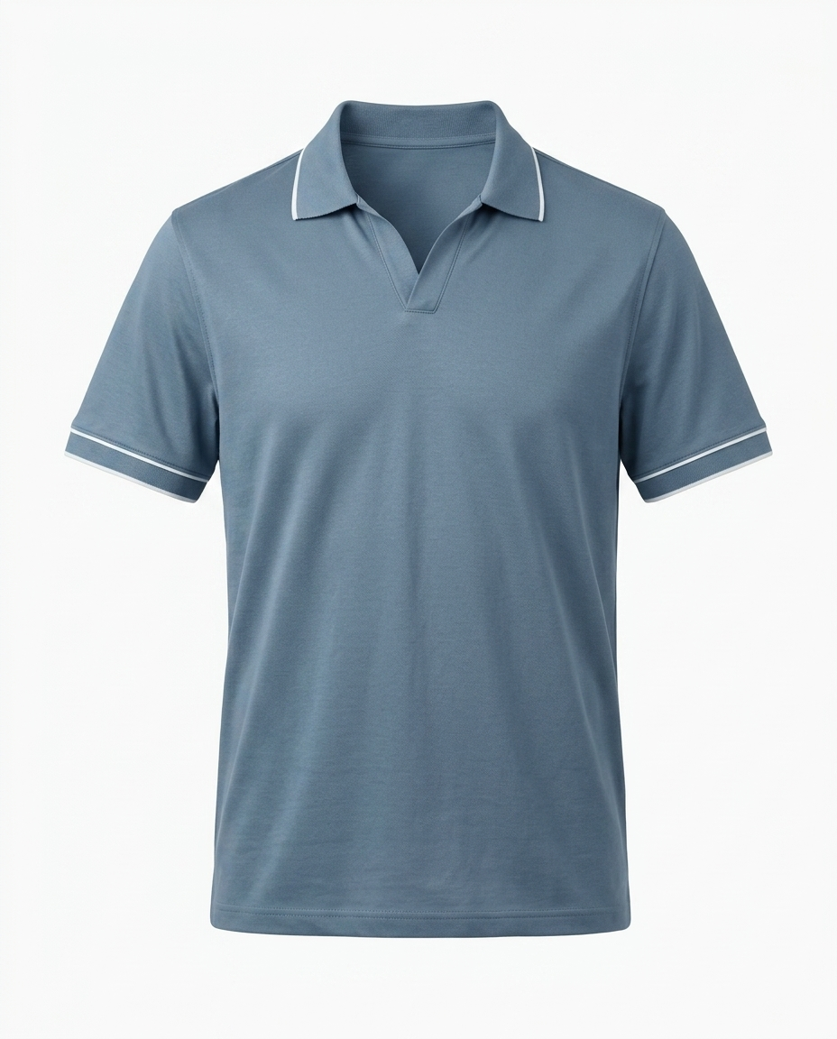 The Pique Polo — Mercerized Cotton