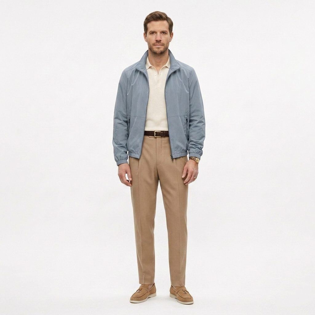 The Field Jacket — Stand Collar Zip