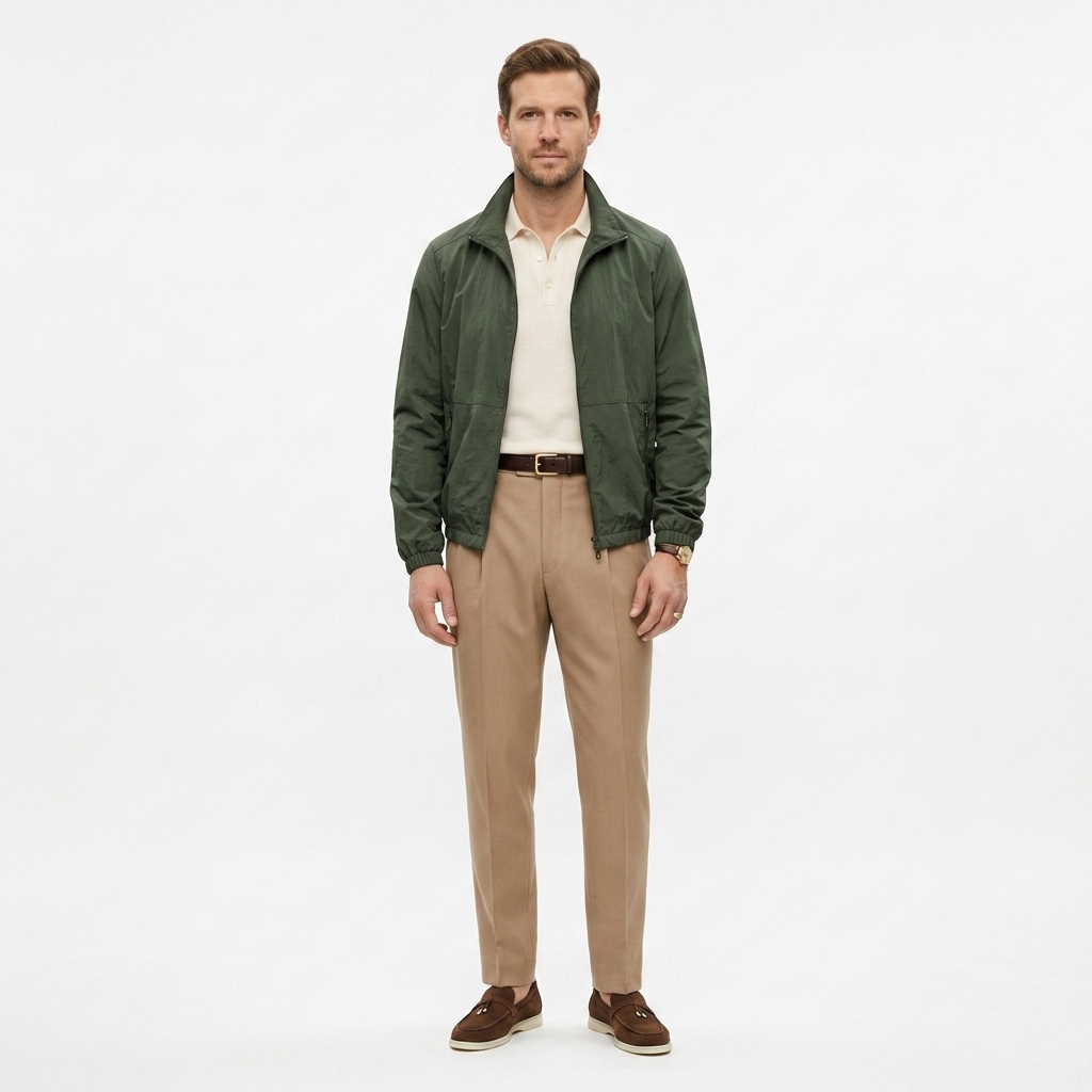 The Field Jacket — Stand Collar Zip