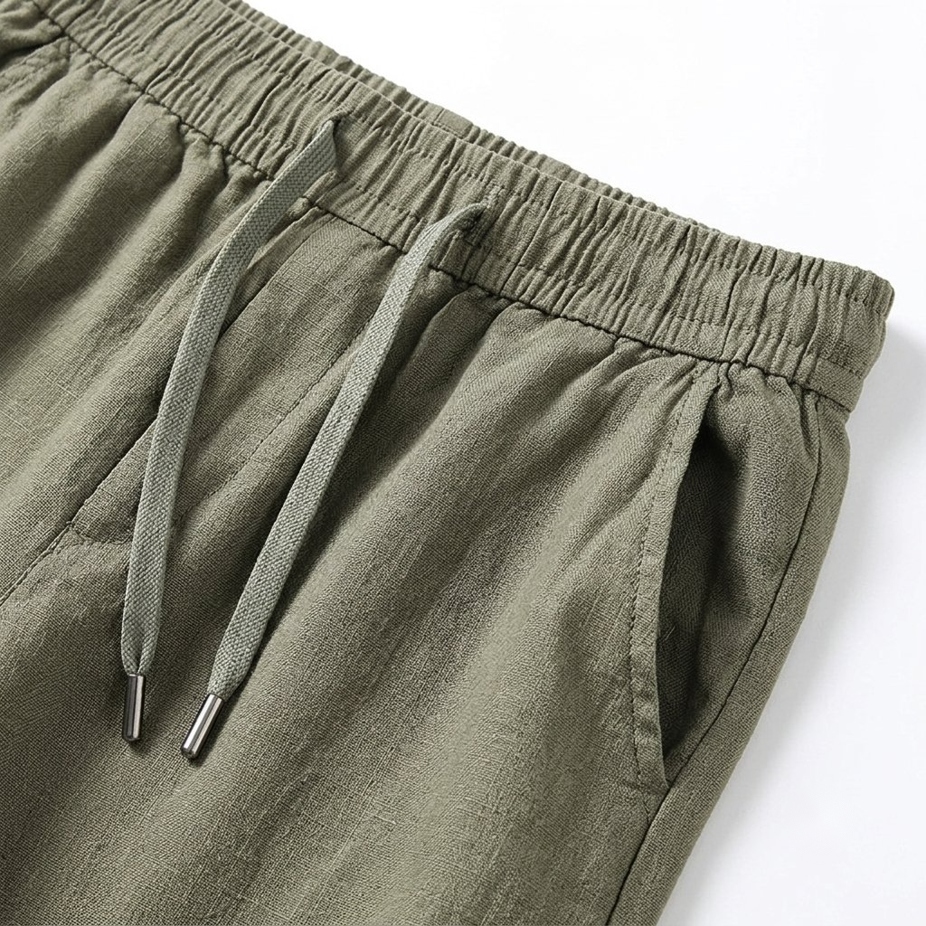 The Pure Linen Trouser — Straight Cut