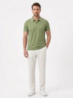 The Pique Polo — Mercerized Cotton