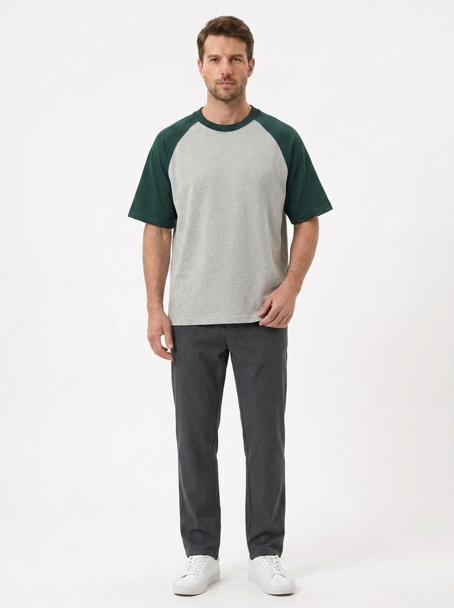 The Heavyweight Tee — Raglan Cut