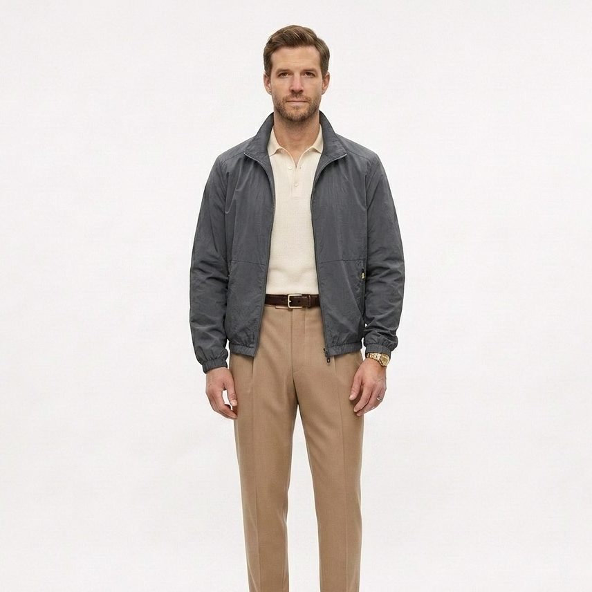 The Field Jacket — Stand Collar Zip