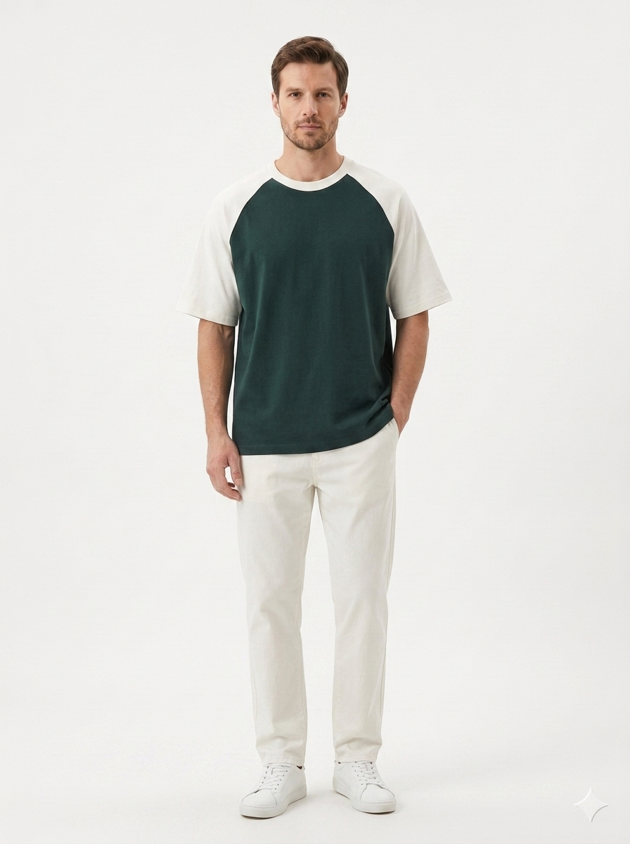 The Heavyweight Tee — Raglan Cut