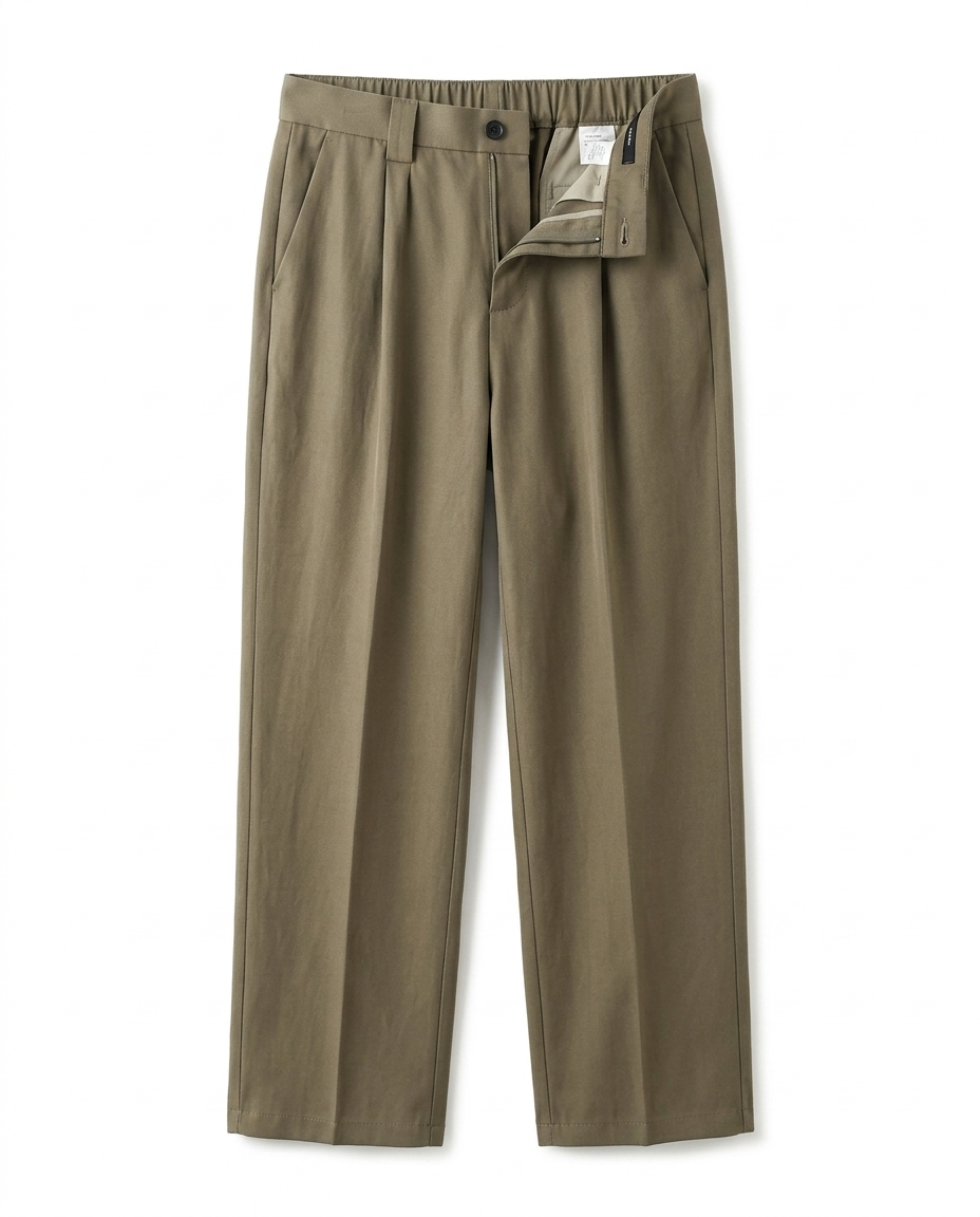 The Tencel Trouser — Drape Straight