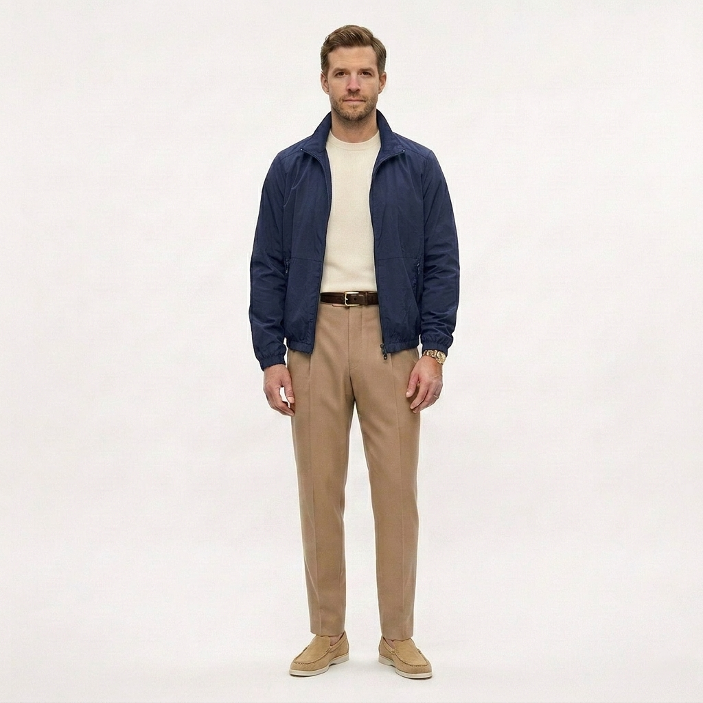 The Field Jacket — Stand Collar Zip