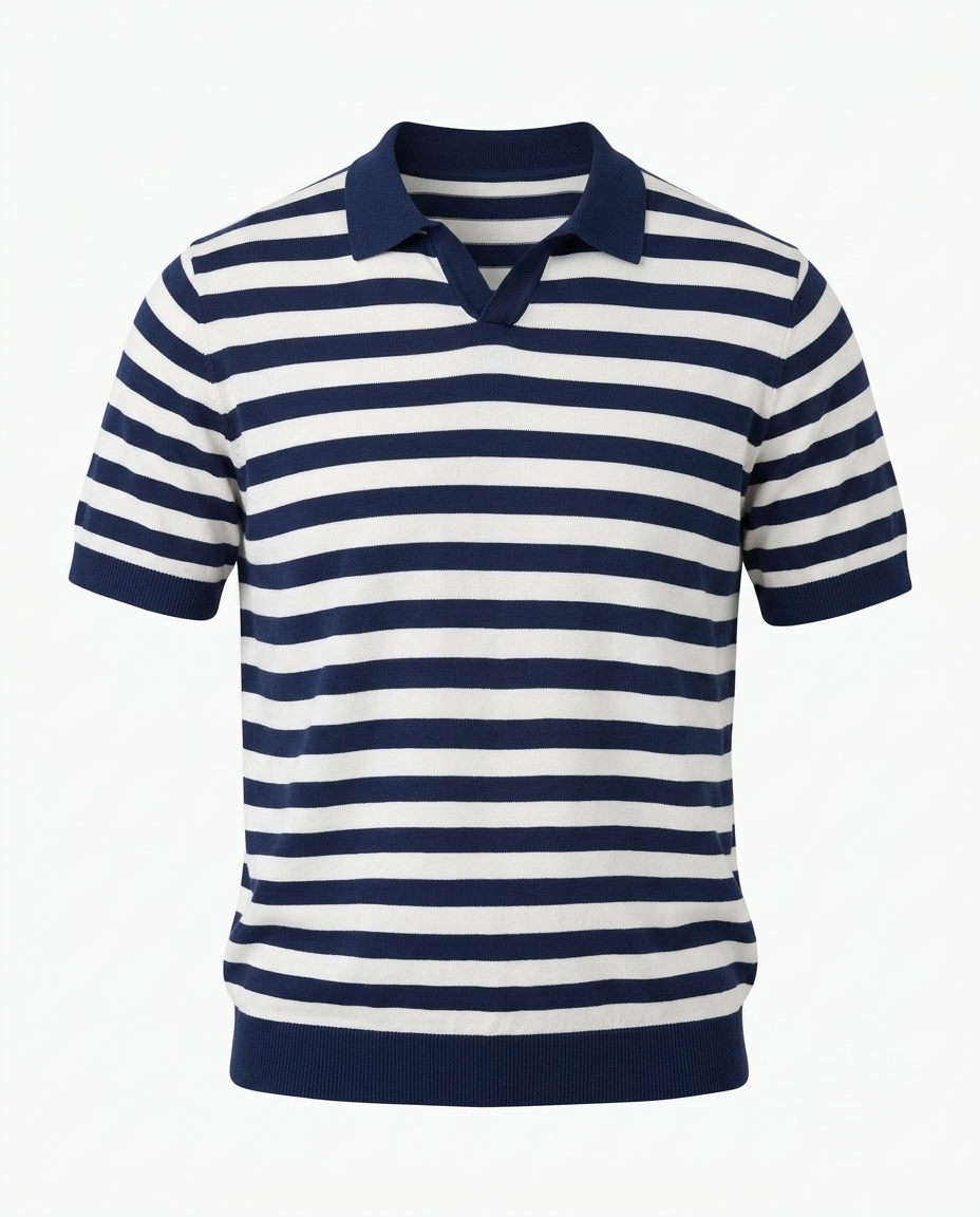 The Summer Polo — Striped, Slim