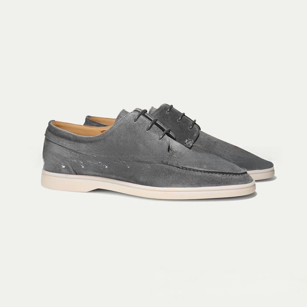 Amazon Independent Station Cross-border Foreign Trade New European and American British Front Lace-up Men's plus size Casual Shoes Loafers