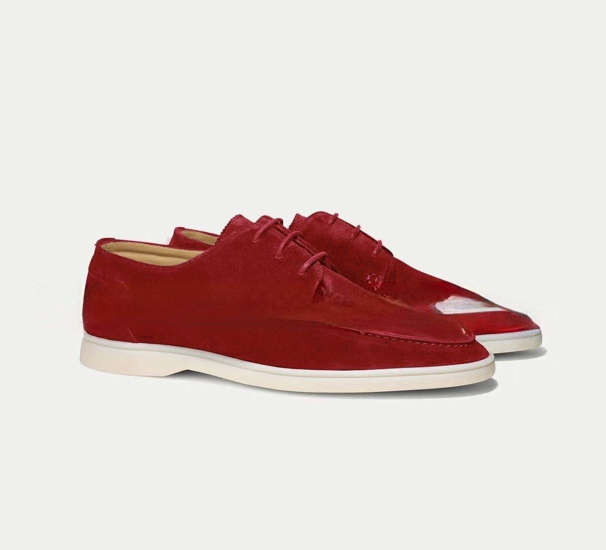Amazon Independent Station Cross-border Foreign Trade New European and American British Front Lace-up Men's plus size Casual Shoes Loafers