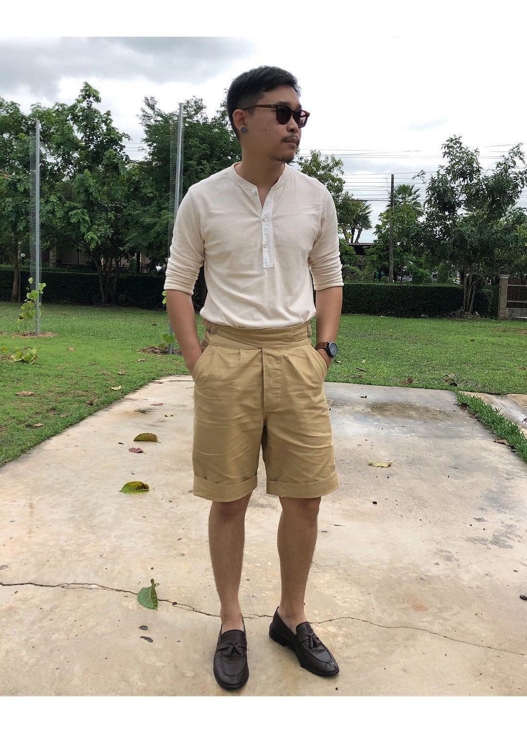 The Gurkha Short — Cotton Canvas