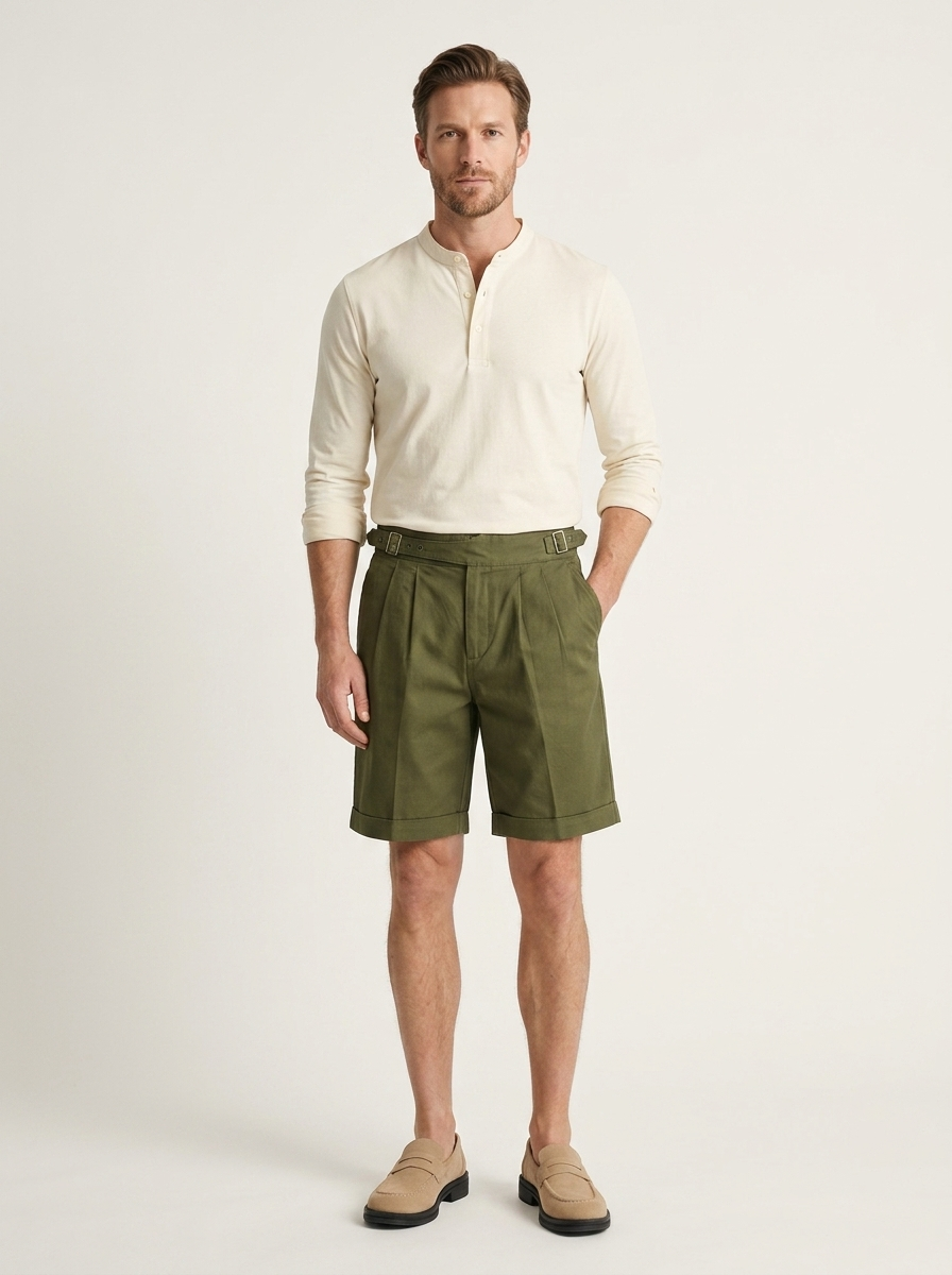The Gurkha Short — Cotton Canvas