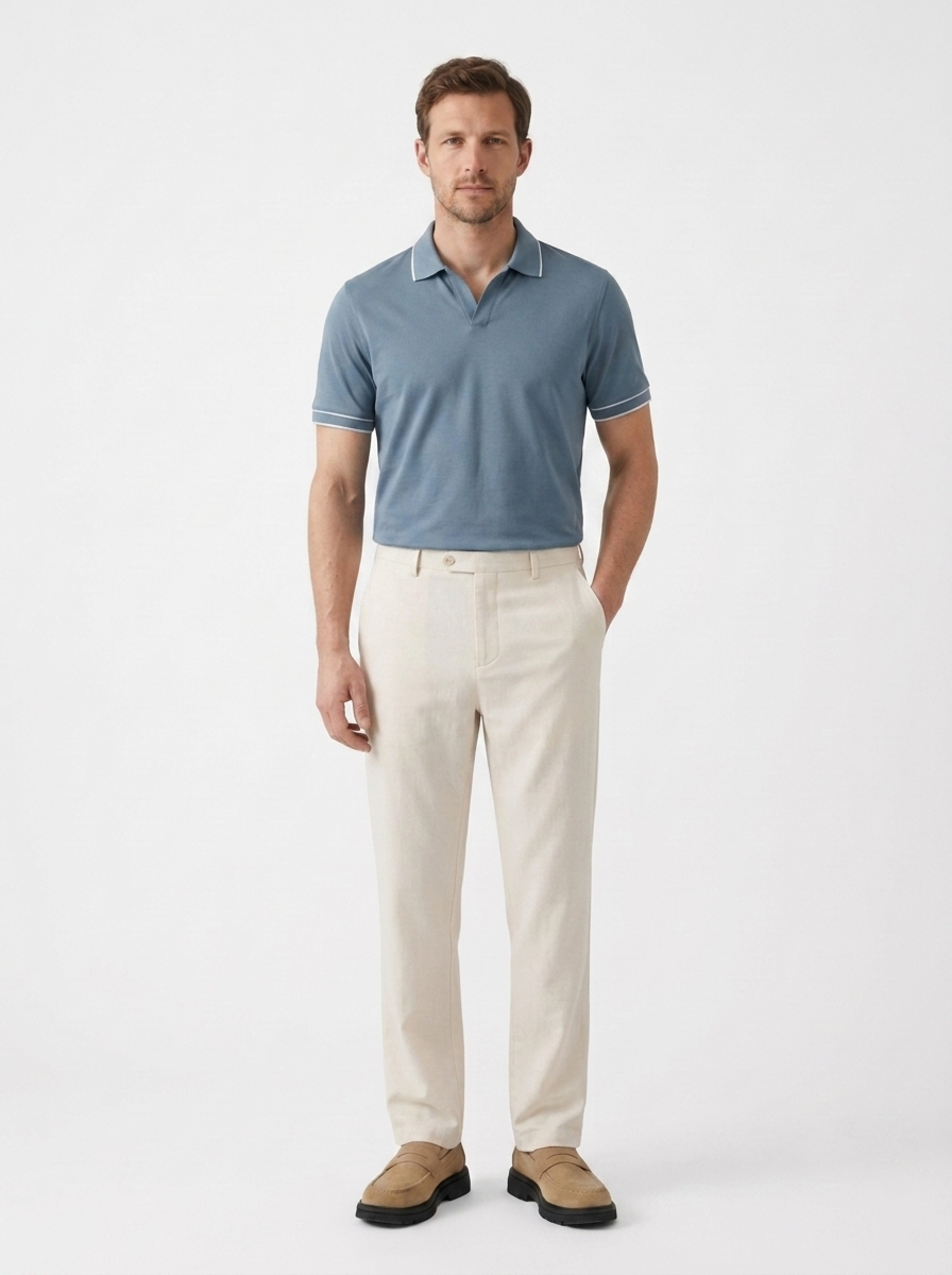 De Tencel Broek — Recht Model