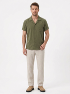 The Summer Linen Shirt — Short Sleeve