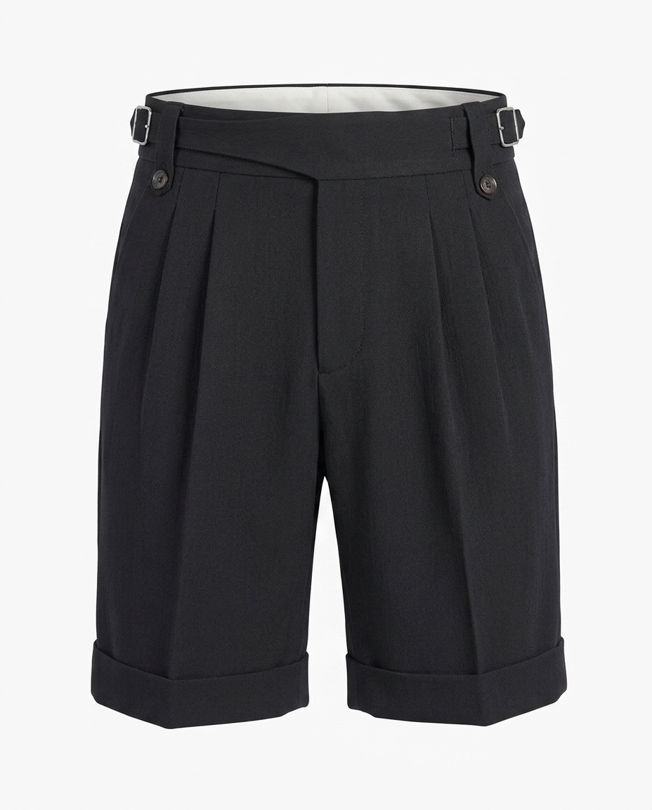 The Tailored Short — High-Waist No-Iron