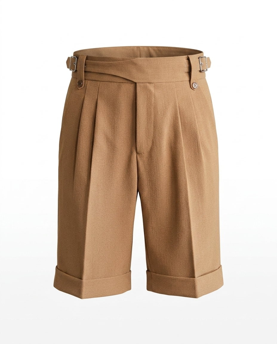 The Tailored Short — High-Waist No-Iron
