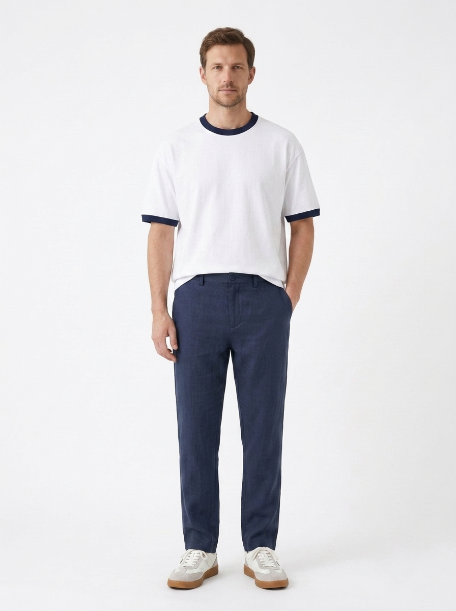 De Tencel Broek — Recht Model