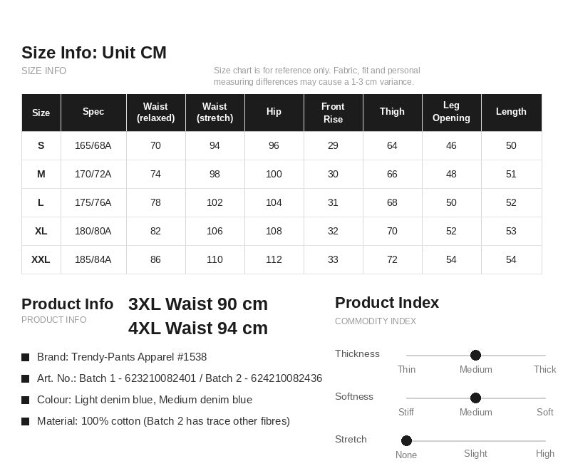 Size Guide