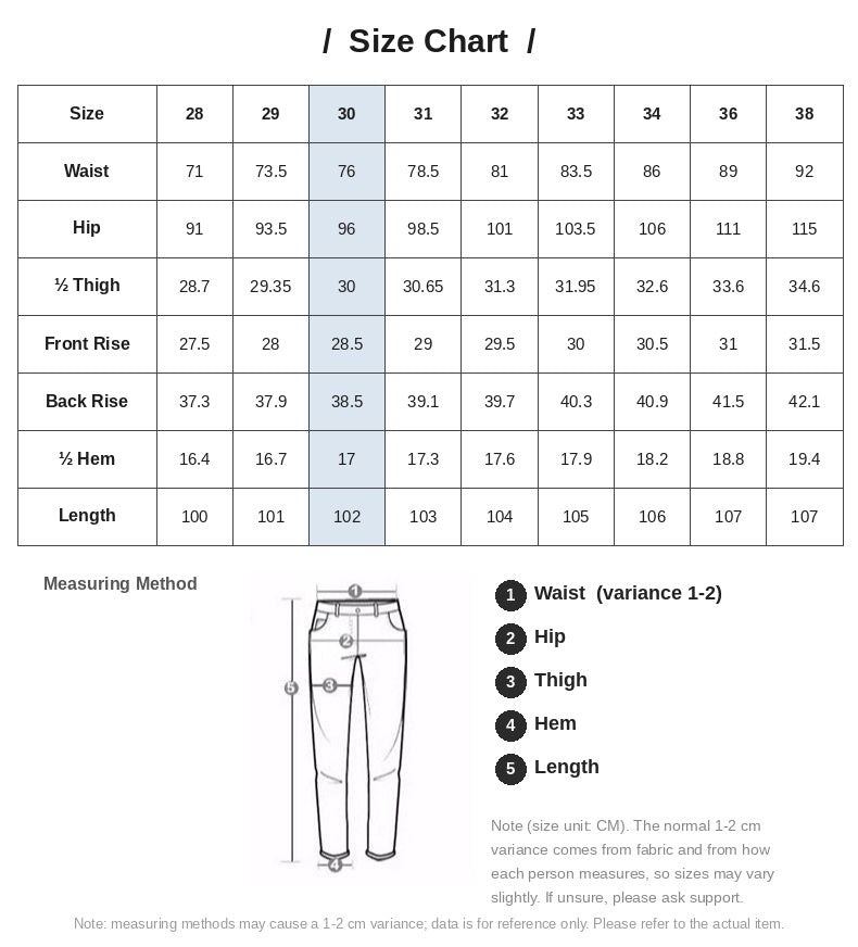 Size Guide