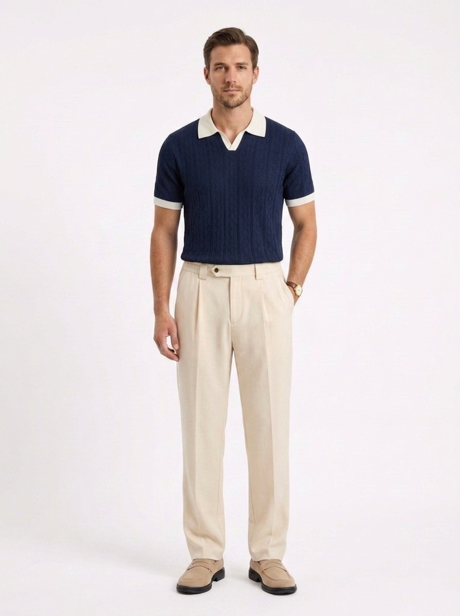 The Tencel Trouser — Drape Straight
