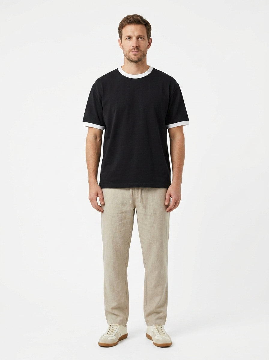 The Cotton Tee — Round Neck Staple