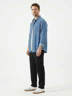 The Denim Overshirt — Japanese Cut