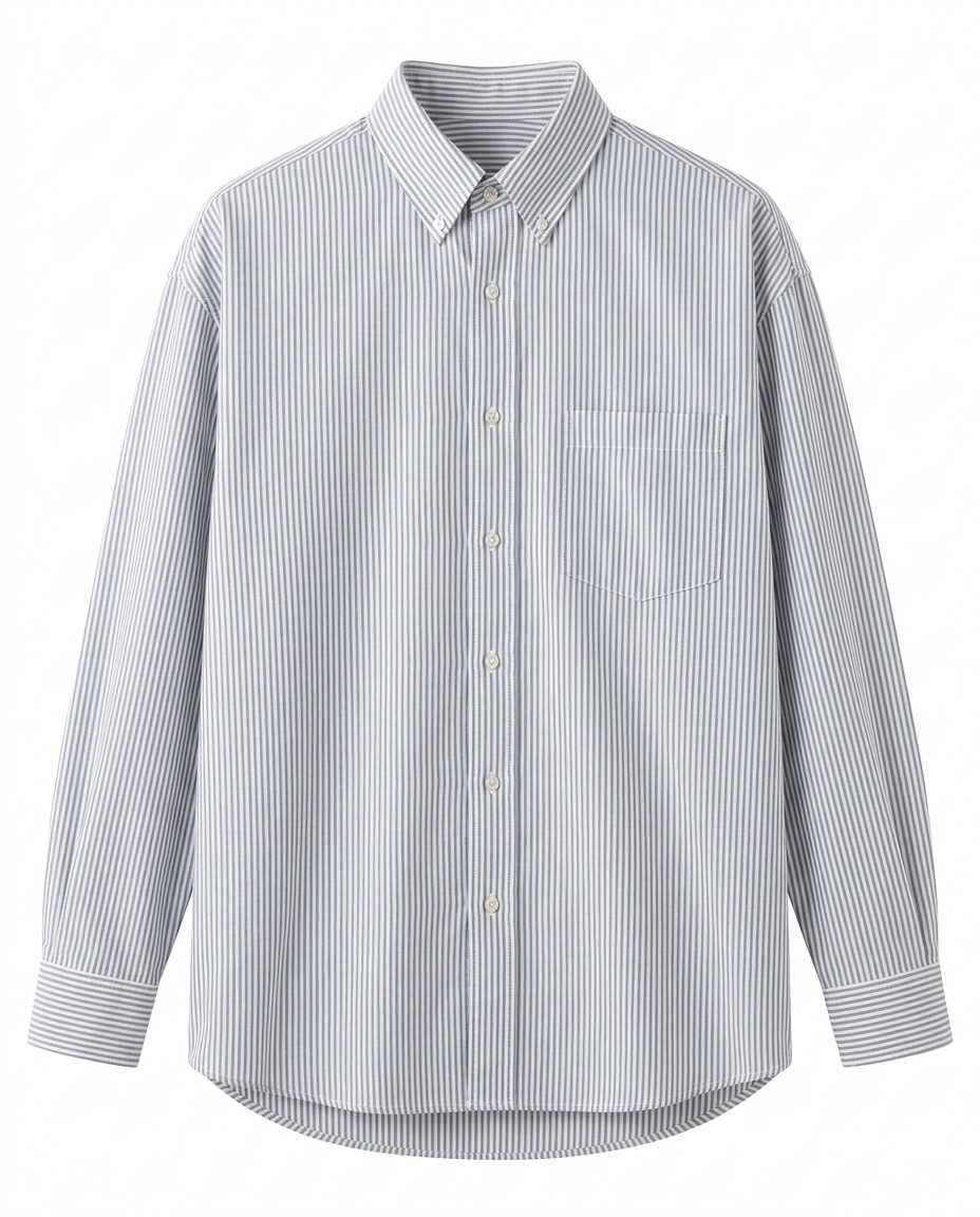 The Striped Overshirt — American Vintage