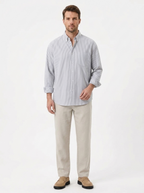 The Striped Overshirt — American Vintage