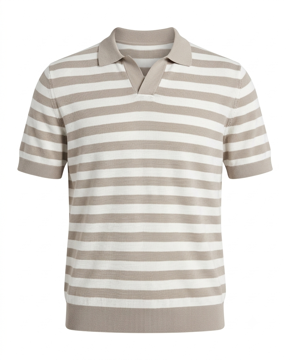 The Summer Polo — Striped, Slim