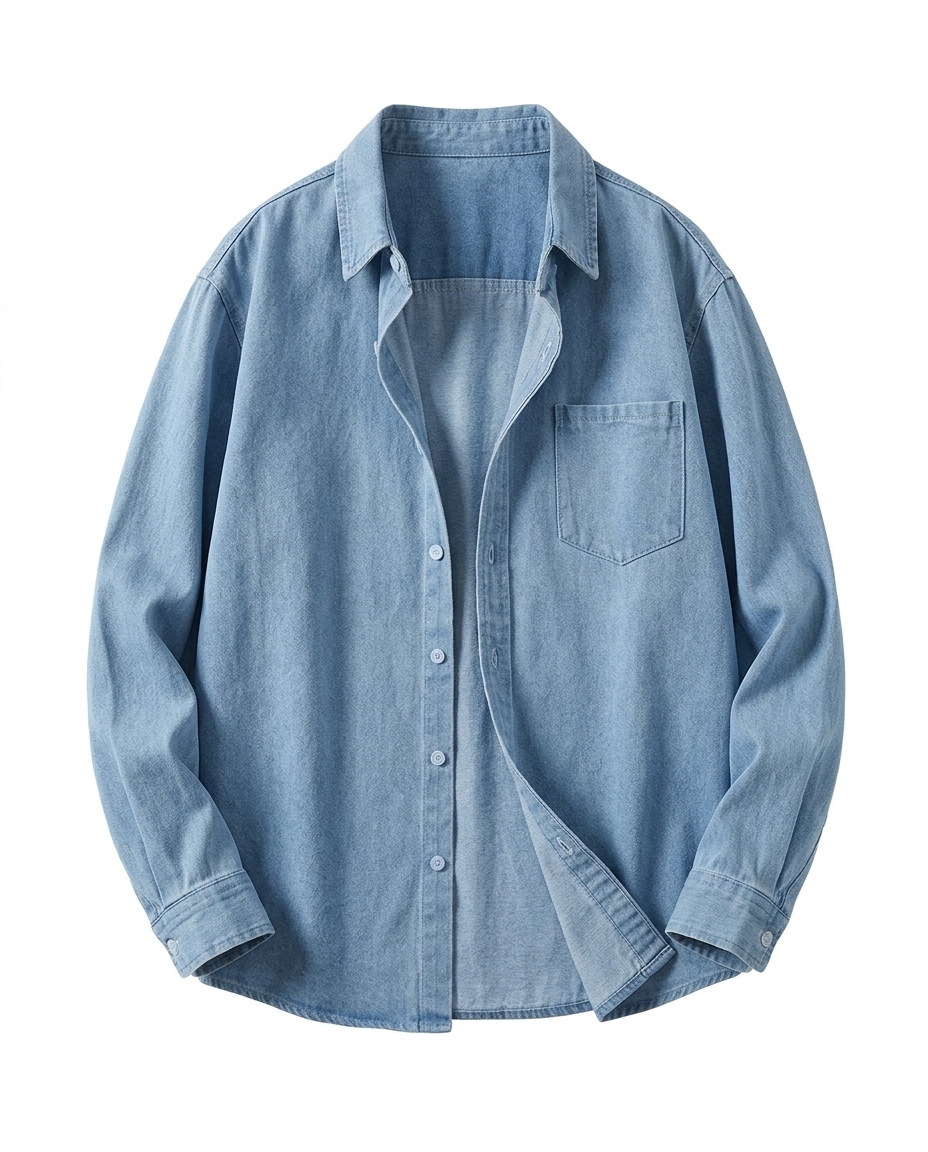 The Denim Overshirt — Japanese Cut