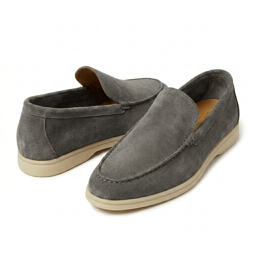 LeFu Shoes Large Lazy Men's Shoes - With Box