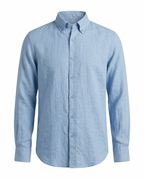 The Linen Work Shirt — Slim Lapel