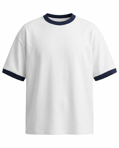 Het katoenen T-shirt — Onmisbaar met ronde hals